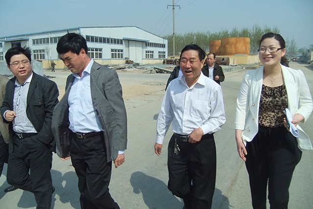 河南省农业产业化办公室主任马国明一行到企业视察工作